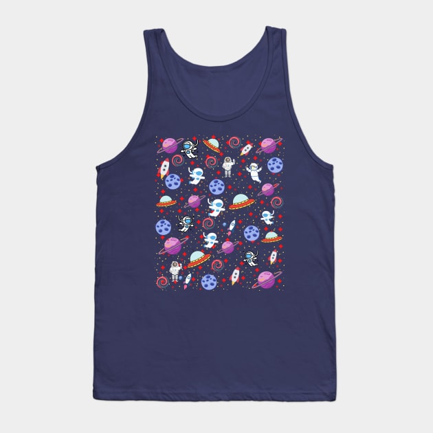 Galaxy Face Mask, Galaxy face Mask for kids. Tank Top by DakhaShop